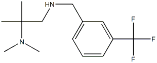 [2-(dimethylamino)-2-methylpropyl]({[3-(trifluoromethyl)phenyl]methyl})amine Struktur