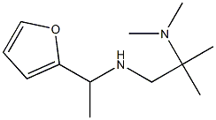 [2-(dimethylamino)-2-methylpropyl][1-(furan-2-yl)ethyl]amine Struktur