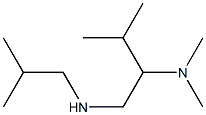 [2-(dimethylamino)-3-methylbutyl](2-methylpropyl)amine Struktur