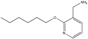 [2-(hexyloxy)pyridin-3-yl]methanamine Struktur