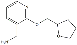 [2-(oxolan-2-ylmethoxy)pyridin-3-yl]methanamine Struktur