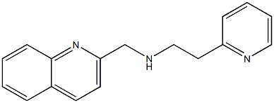 [2-(pyridin-2-yl)ethyl](quinolin-2-ylmethyl)amine Struktur