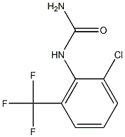 [2-chloro-6-(trifluoromethyl)phenyl]urea Struktur