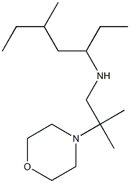 [2-methyl-2-(morpholin-4-yl)propyl](5-methylheptan-3-yl)amine Struktur