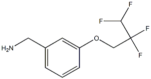 [3-(2,2,3,3-tetrafluoropropoxy)phenyl]methanamine Struktur