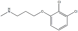 [3-(2,3-dichlorophenoxy)propyl](methyl)amine Struktur