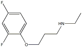 [3-(2,4-difluorophenoxy)propyl](ethyl)amine Struktur