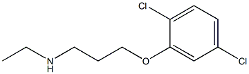 [3-(2,5-dichlorophenoxy)propyl](ethyl)amine Struktur