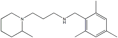 [3-(2-methylpiperidin-1-yl)propyl][(2,4,6-trimethylphenyl)methyl]amine Struktur