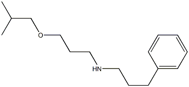 [3-(2-methylpropoxy)propyl](3-phenylpropyl)amine Struktur