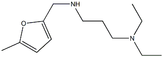 [3-(diethylamino)propyl][(5-methylfuran-2-yl)methyl]amine Struktur