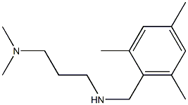 [3-(dimethylamino)propyl][(2,4,6-trimethylphenyl)methyl]amine Struktur