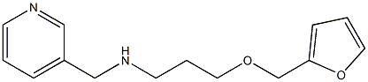 [3-(furan-2-ylmethoxy)propyl](pyridin-3-ylmethyl)amine Struktur