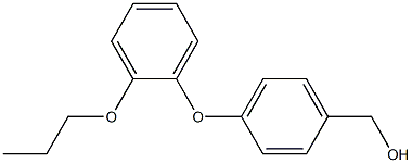 [4-(2-propoxyphenoxy)phenyl]methanol Struktur