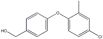 [4-(4-chloro-2-methylphenoxy)phenyl]methanol Struktur