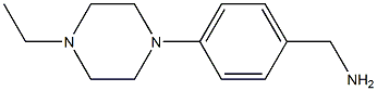 [4-(4-ethylpiperazin-1-yl)phenyl]methanamine Struktur