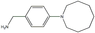 [4-(azocan-1-yl)phenyl]methanamine Struktur