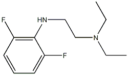 {2-[(2,6-difluorophenyl)amino]ethyl}diethylamine Struktur