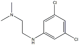 {2-[(3,5-dichlorophenyl)amino]ethyl}dimethylamine Struktur