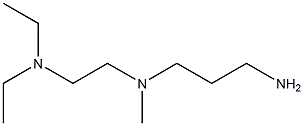 {2-[(3-aminopropyl)(methyl)amino]ethyl}diethylamine Struktur