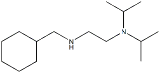 {2-[bis(propan-2-yl)amino]ethyl}(cyclohexylmethyl)amine Struktur