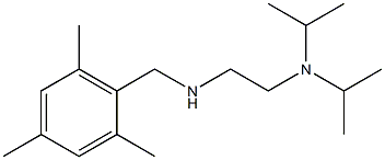 {2-[bis(propan-2-yl)amino]ethyl}[(2,4,6-trimethylphenyl)methyl]amine Struktur