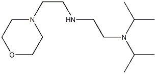 {2-[bis(propan-2-yl)amino]ethyl}[2-(morpholin-4-yl)ethyl]amine Struktur