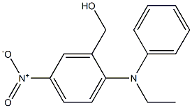 {2-[ethyl(phenyl)amino]-5-nitrophenyl}methanol Struktur