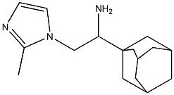 1-(1-adamantyl)-2-(2-methyl-1H-imidazol-1-yl)ethanamine Struktur