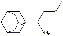 1-(1-adamantyl)-2-methoxyethanamine Struktur