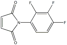 1-(2,3,4-trifluorophenyl)-2,5-dihydro-1H-pyrrole-2,5-dione Struktur