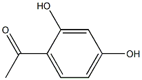 1-(2,4-dihydroxyphenyl)ethan-1-one Struktur