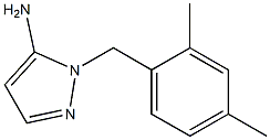 1-(2,4-dimethylbenzyl)-1H-pyrazol-5-amine Struktur