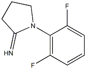 1-(2,6-difluorophenyl)pyrrolidin-2-imine Struktur