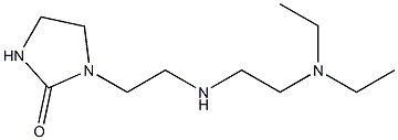 1-(2-{[2-(diethylamino)ethyl]amino}ethyl)imidazolidin-2-one Struktur