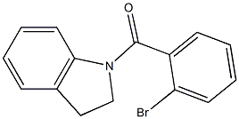 1-(2-bromobenzoyl)indoline Struktur