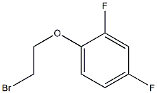 1-(2-bromoethoxy)-2,4-difluorobenzene Struktur