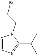 1-(2-bromoethyl)-2-(propan-2-yl)-1H-imidazole Struktur