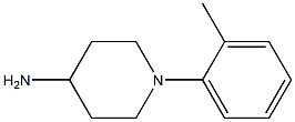 1-(2-methylphenyl)piperidin-4-amine Struktur