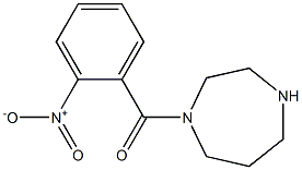 1-(2-nitrobenzoyl)-1,4-diazepane Struktur