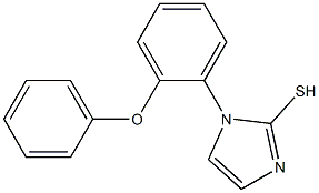 1-(2-phenoxyphenyl)-1H-imidazole-2-thiol Struktur