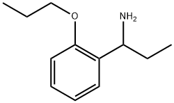 1-(2-propoxyphenyl)propan-1-amine Struktur