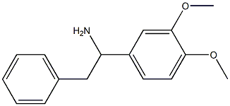 1-(3,4-dimethoxyphenyl)-2-phenylethanamine Struktur