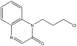 1-(3-chloropropyl)-1,2-dihydroquinoxalin-2-one Struktur