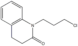 1-(3-chloropropyl)-3,4-dihydroquinolin-2(1H)-one Struktur