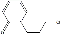 1-(3-chloropropyl)pyridin-2(1H)-one Struktur