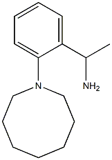 1-[2-(azocan-1-yl)phenyl]ethan-1-amine Struktur