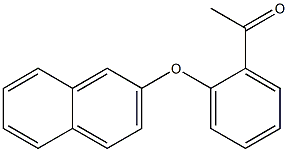 1-[2-(naphthalen-2-yloxy)phenyl]ethan-1-one Struktur