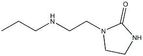 1-[2-(propylamino)ethyl]imidazolidin-2-one Struktur