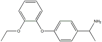 1-[4-(2-ethoxyphenoxy)phenyl]ethan-1-amine Struktur